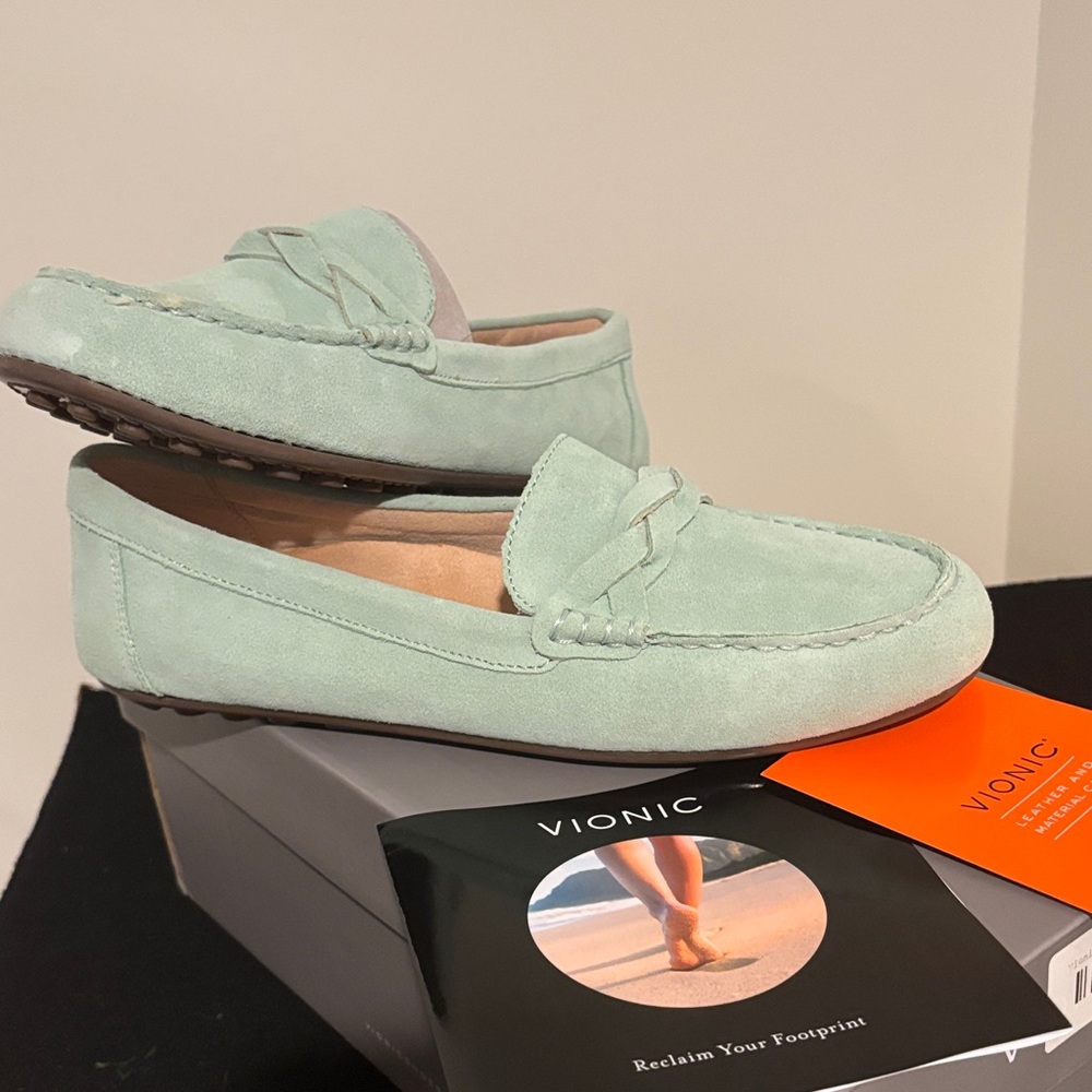 Bionic Light Blue Loafers